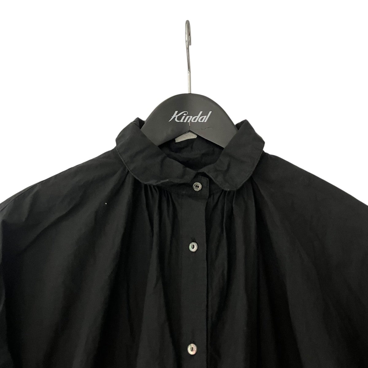 nest Robe コットン ラミー ミトンポケット ロング ワンピースシャツワンピース01233-1414 古着・中古-3枚目のアイテム画像