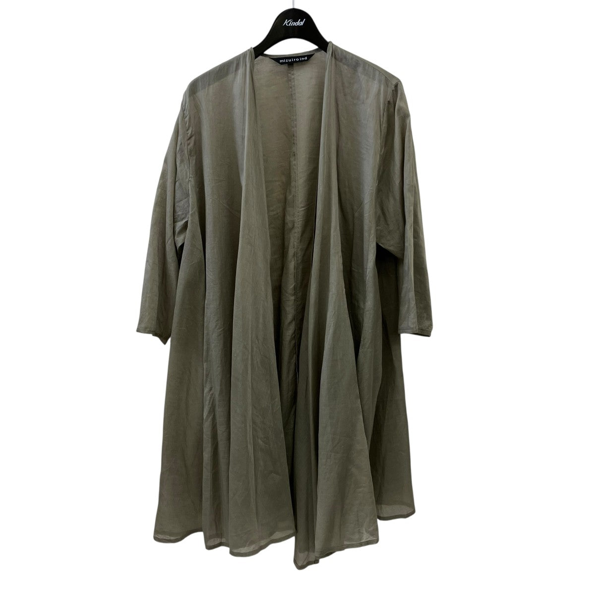 mizuiro-ind ガウンシャツ 古着・中古-1枚目のアイテム画像
