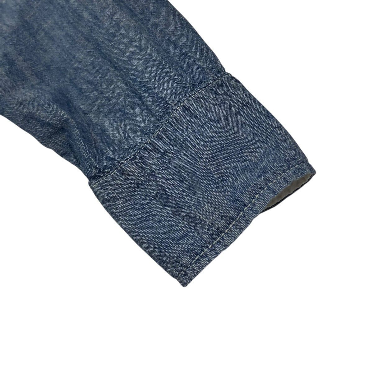 THE REAL McCOY’S シャンブレーシャツ 古着・中古-4枚目のアイテム画像
