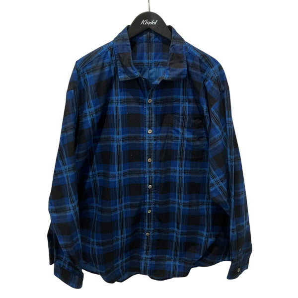 SSZ BEAMS(エスエスズィービームス) NEIL SHIRTチェックシャツ11-11