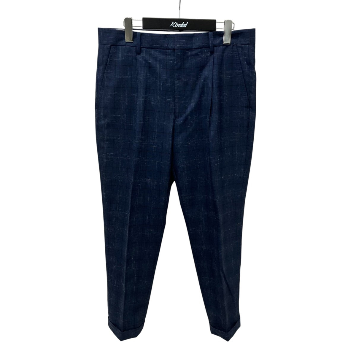 WACKO MARIA(ワコマリア) DORMEUIL CHECK PLEATED TROUSERSタック