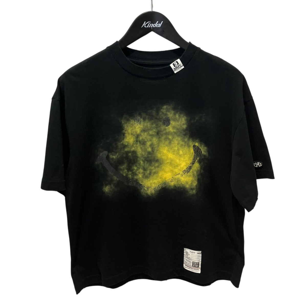 Maison MIHARA YASUHIRO SMILY FACE PRINTED TEETシャツK14TS752 古着・中古-1枚目のアイテム画像
