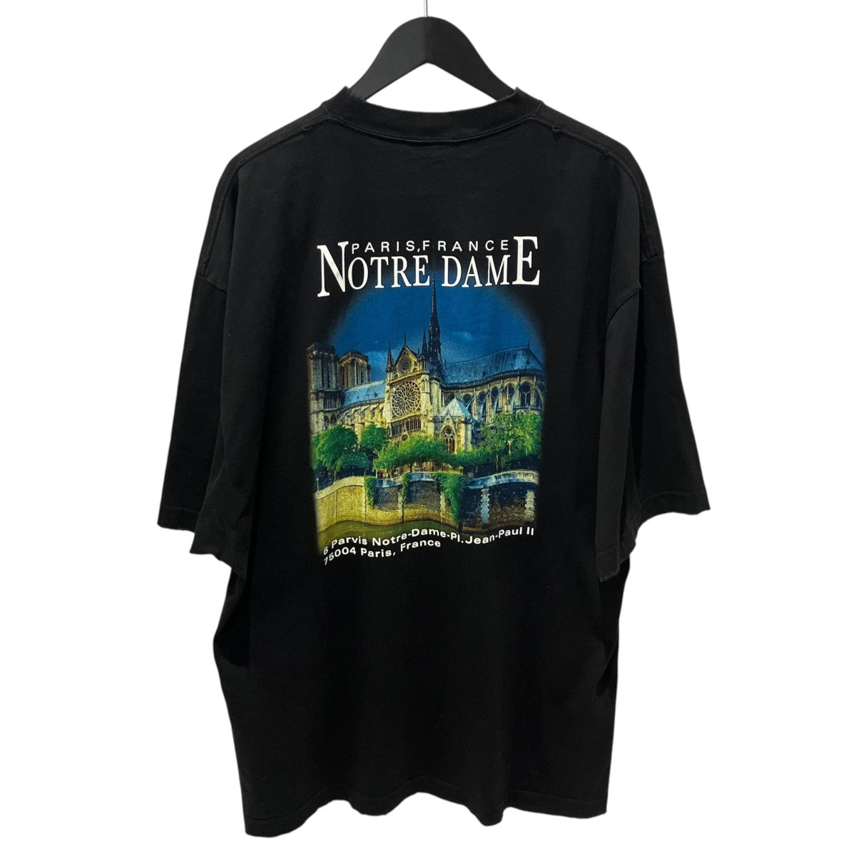 BALENCIAGA 21SSSACRE COEUR NOTRE DAME HOODIETシャツ641614 古着・中古-2枚目のアイテム画像
