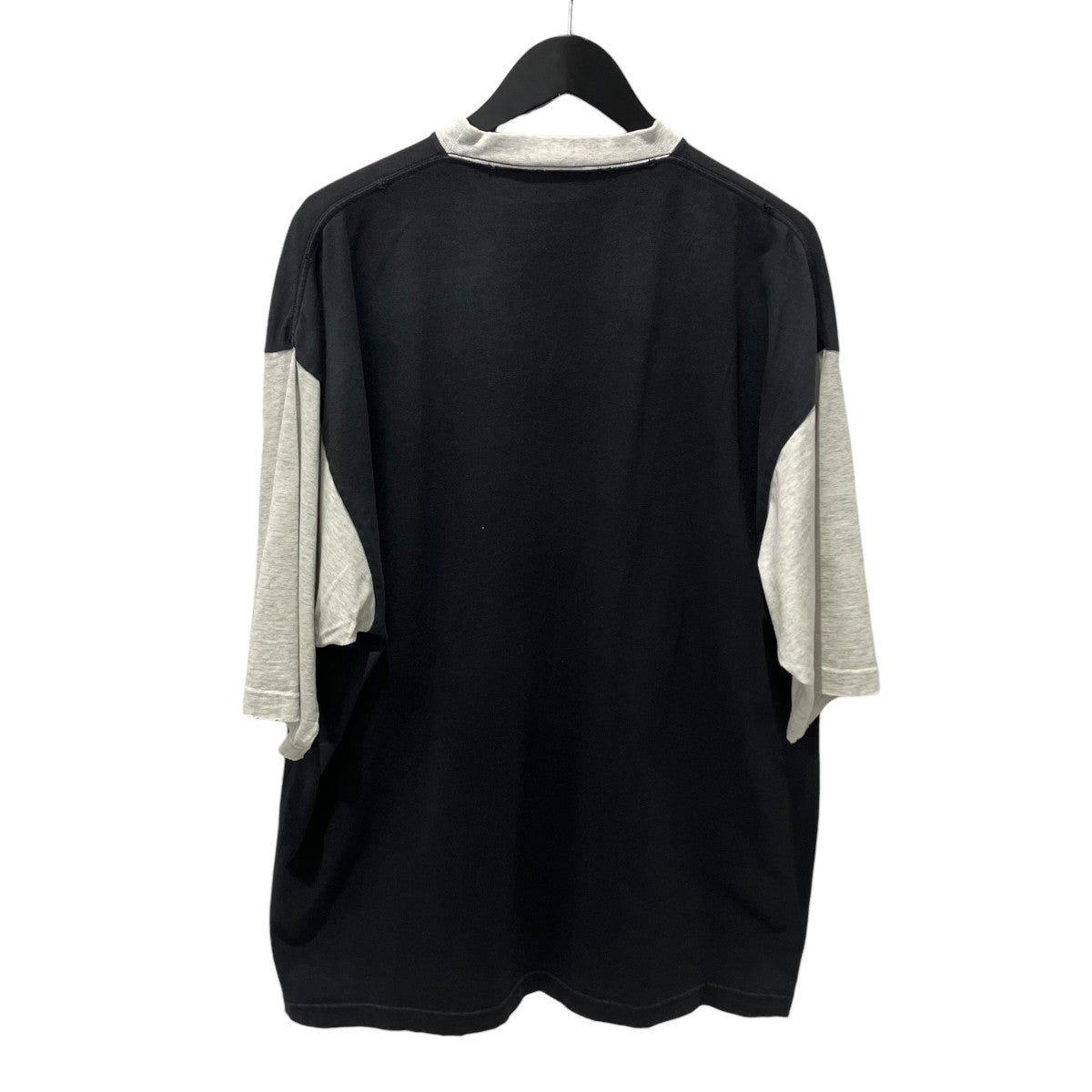 BALENCIAGA ロゴ刺繍UNITY7分袖TシャツTシャツ699190 古着・中古-2枚目のアイテム画像