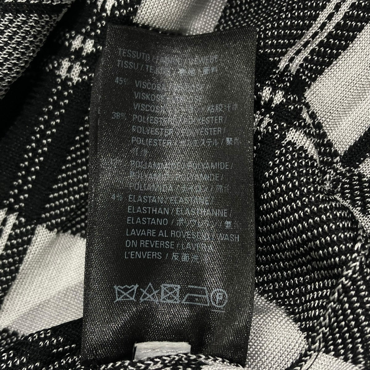 BALENCIAGA OVERSIZED PLAID BUTTON SHIRT半袖シャツ626192 古着・中古-6枚目のアイテム画像