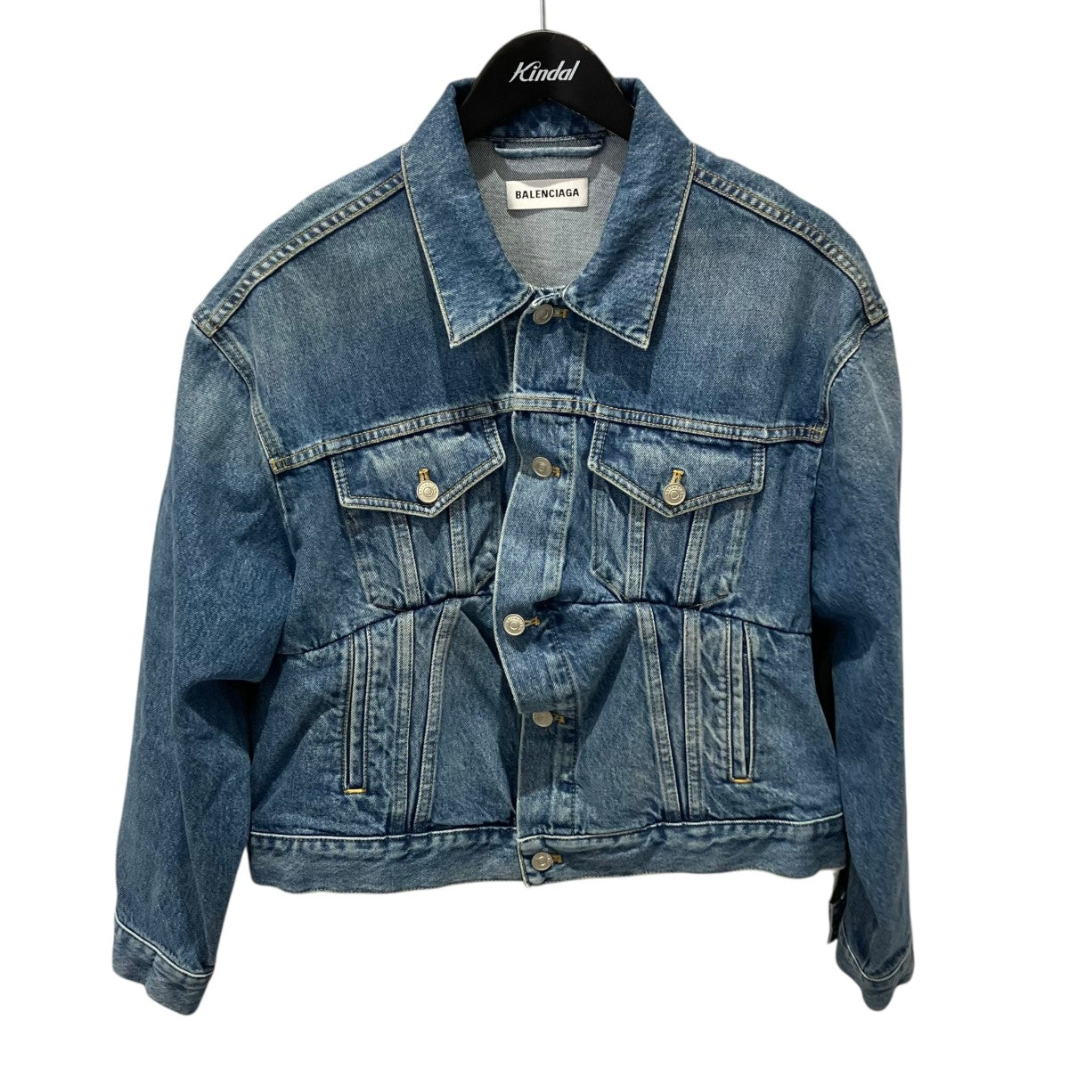 BALENCIAGA 再構築スウイングデニムジャケットデニムジャケット557374 古着・中古-1枚目のアイテム画像