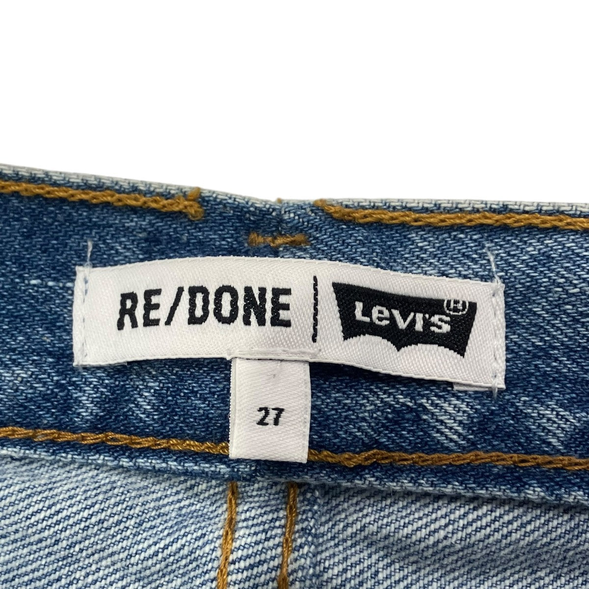 RE／DONE リーバイスリメイク 再構築デニムデニムパンツ 古着・中古-6枚目のアイテム画像