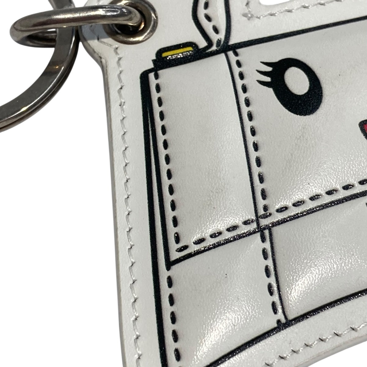 BALENCIAGA HOURGLASS MIRROR LOGO KEYCHAINチャーム 古着・中古-3枚目のアイテム画像