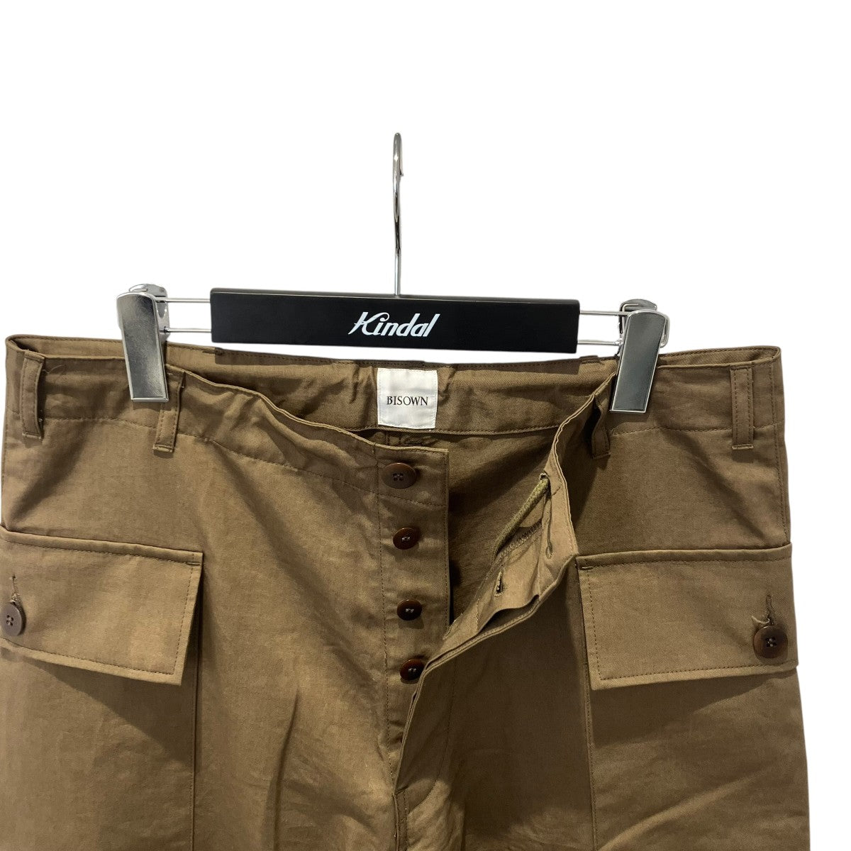 BISOWN 26SSCOTTON LINEN M43 TROUSERSカーゴパンツ26S-BIS-PT34 古着・中古-3枚目のアイテム画像