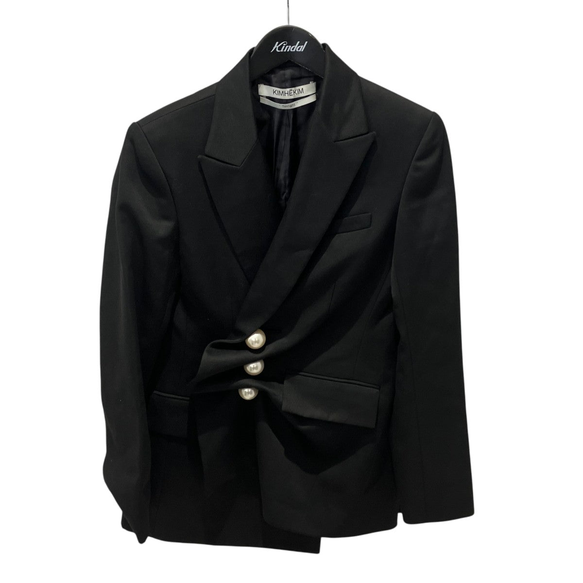 KIMHEKIM VENUS JACKET パールジャケットPS22-JK06-BK 古着・中古-1枚目のアイテム画像
