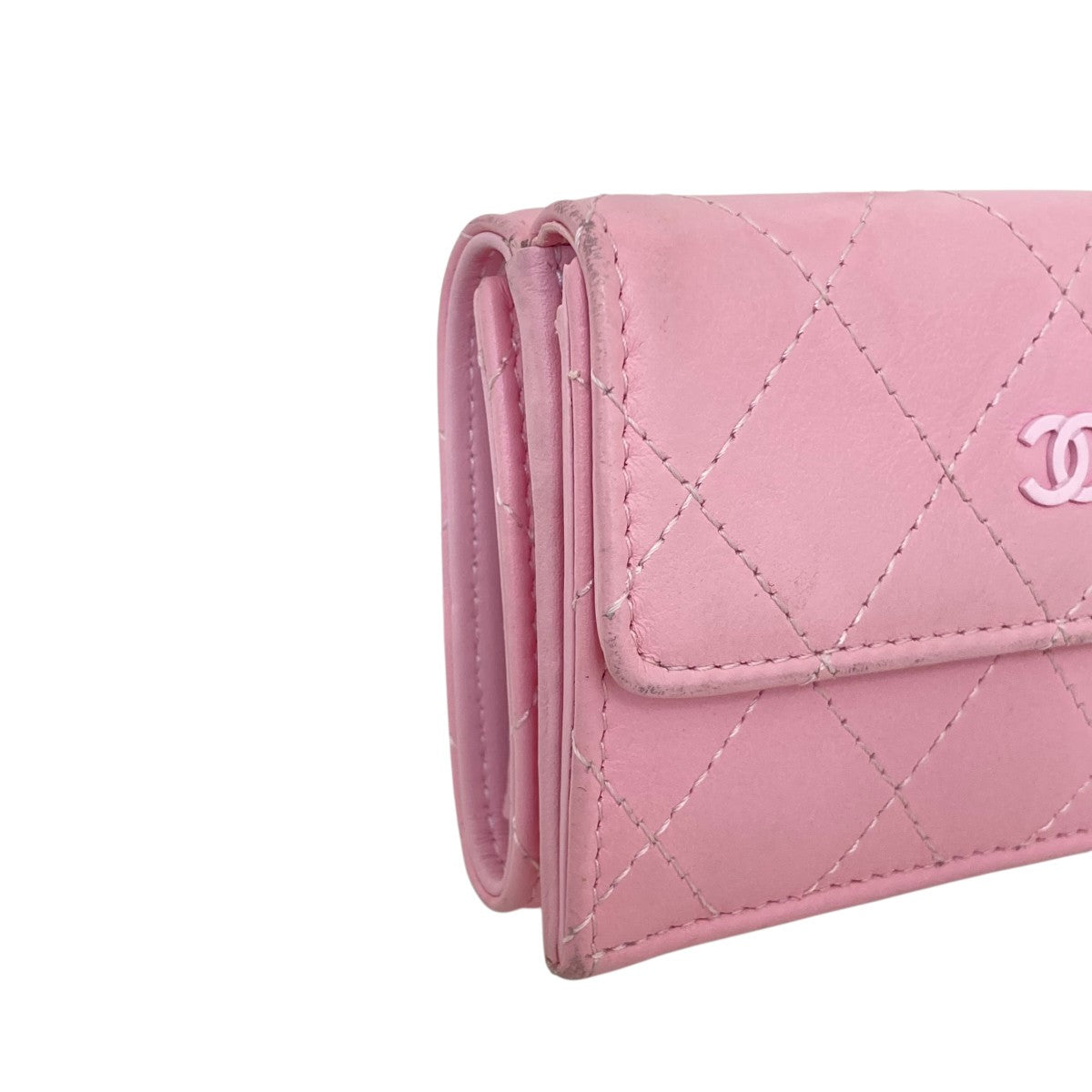 CHANEL マトラッセココマークスモールウォレット 古着・中古-4枚目のアイテム画像