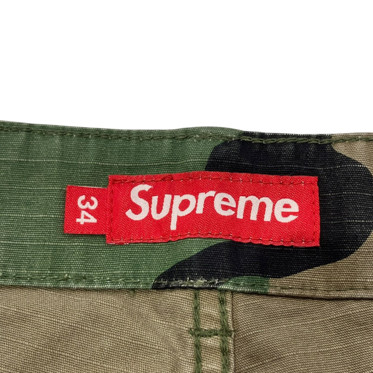 Supreme 26SSCargo Pant Woodland Camoカーゴパンツ 古着・中古-6枚目のアイテム画像