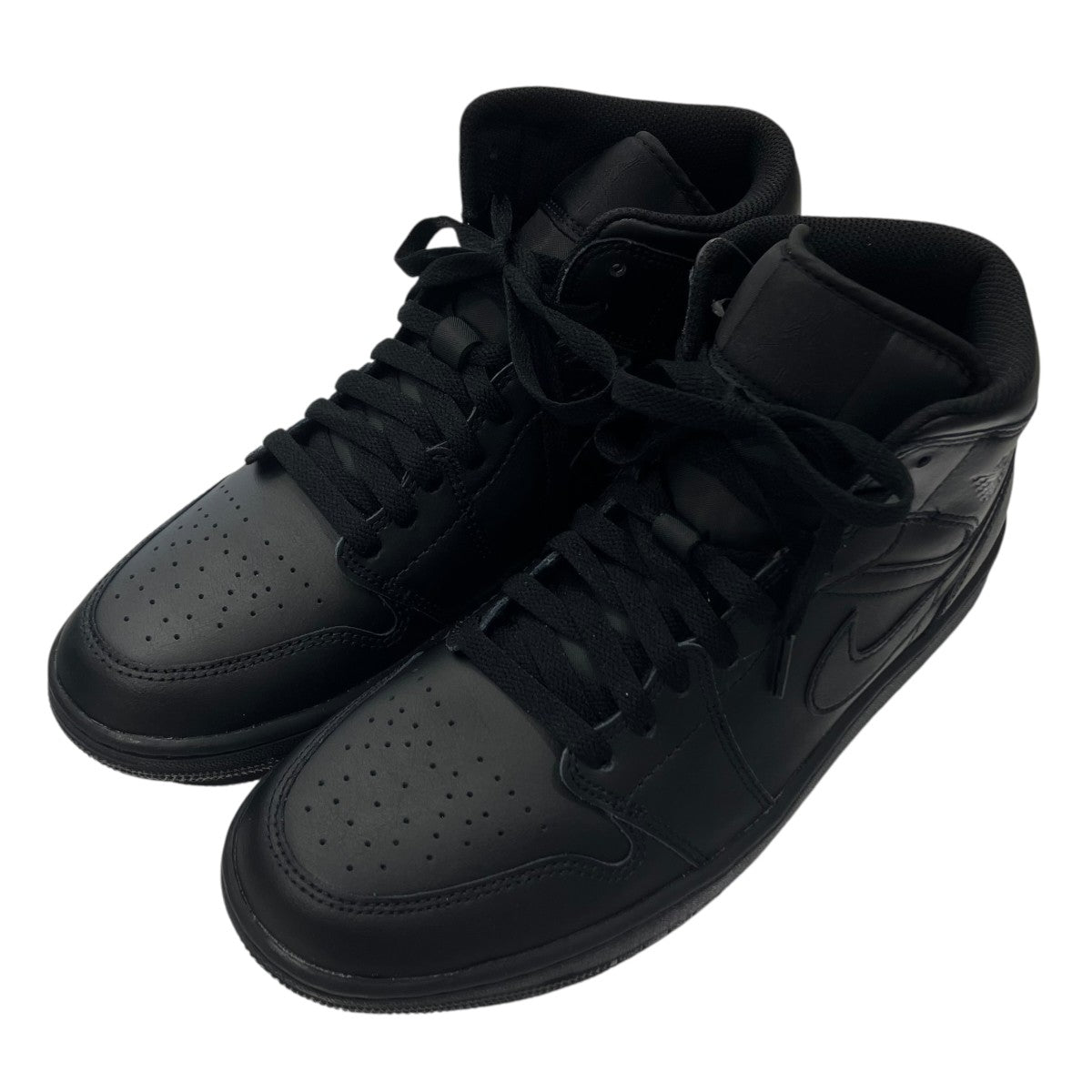 NIKE AIR JORDAN 1 MIDスニーカー554724-093 古着・中古-1枚目のアイテム画像