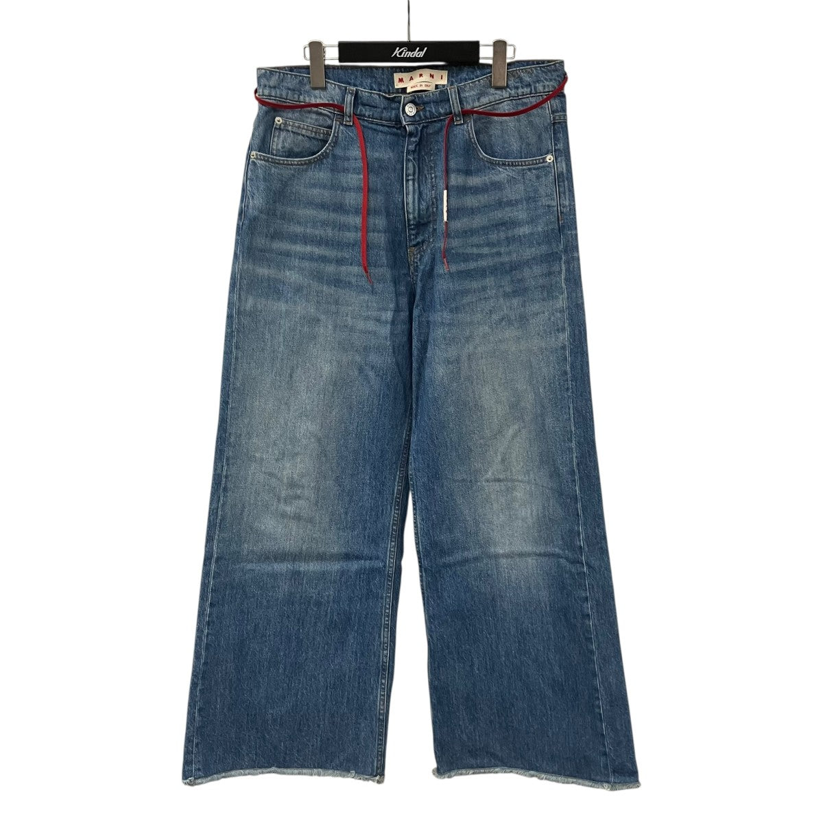 24SSPUJU0019S0 WIDE FLARE DENIMデニムパンツ