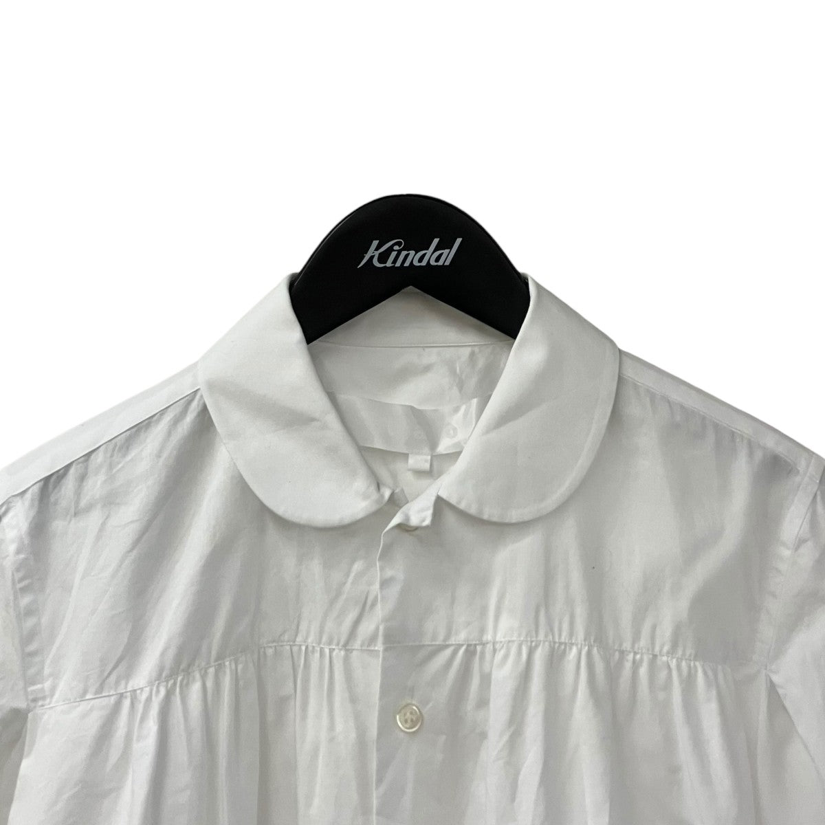 TAO COMME des GARCONS TZ-B007 綿ブロードブラウス ラウンドカラーブラウス 古着・中古-3枚目のアイテム画像