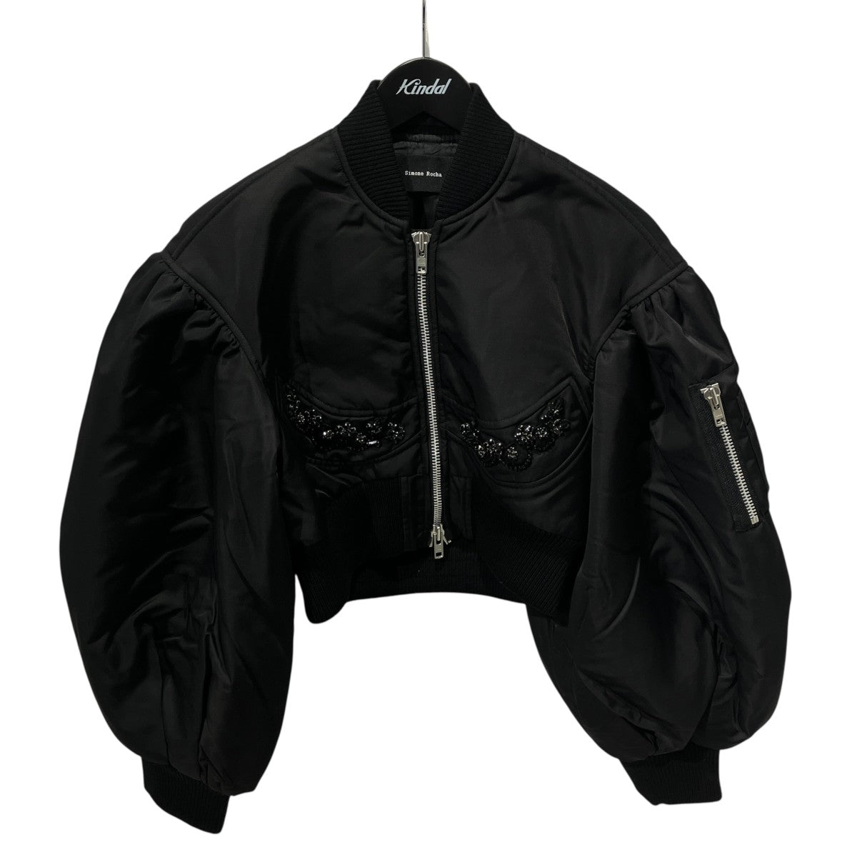 Cropped Bomber Zip-Up JacketMA-1ジャケット6060B-1002