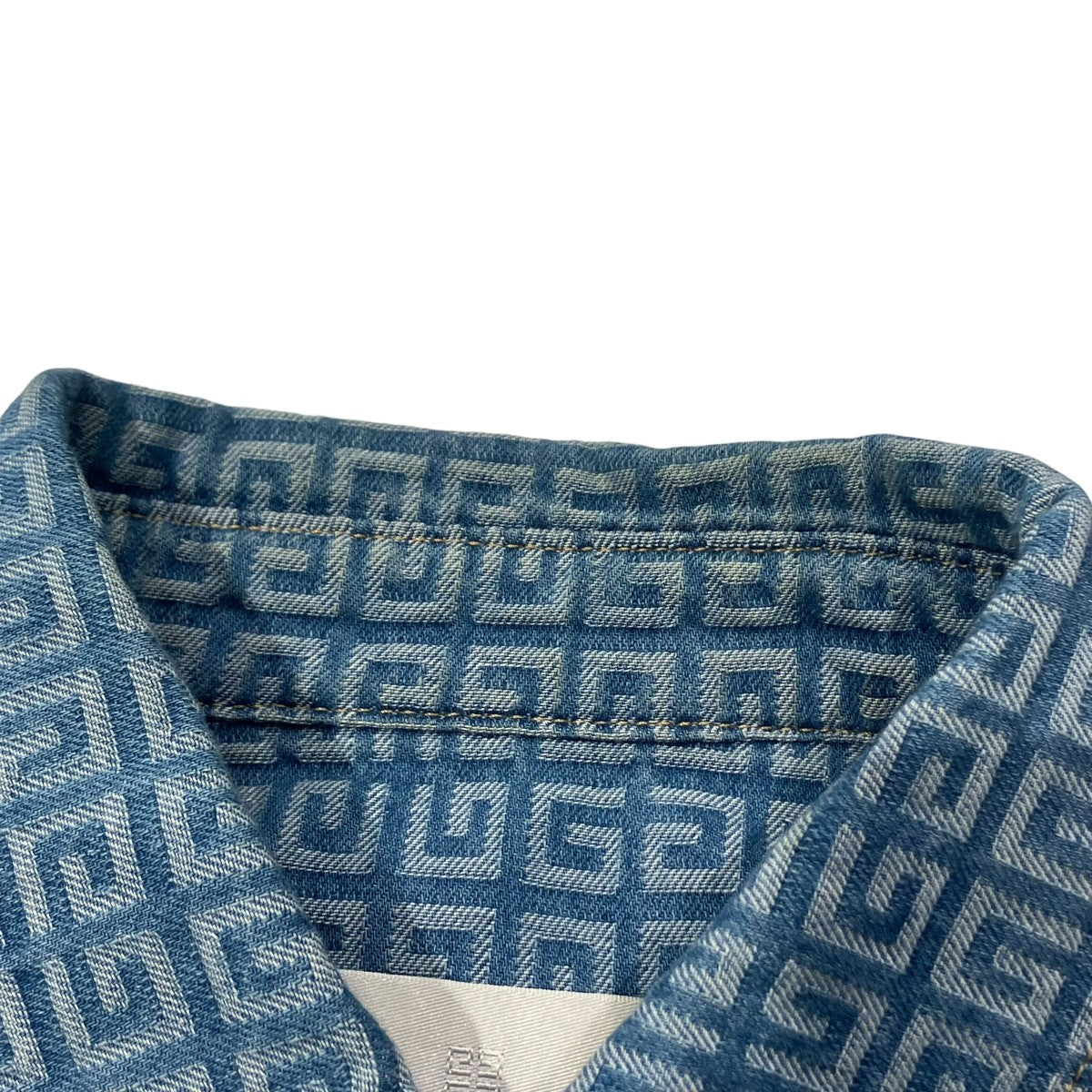 GIVENCHY 半袖デニムシャツBM60WZ50P9 古着・中古-7枚目のアイテム画像