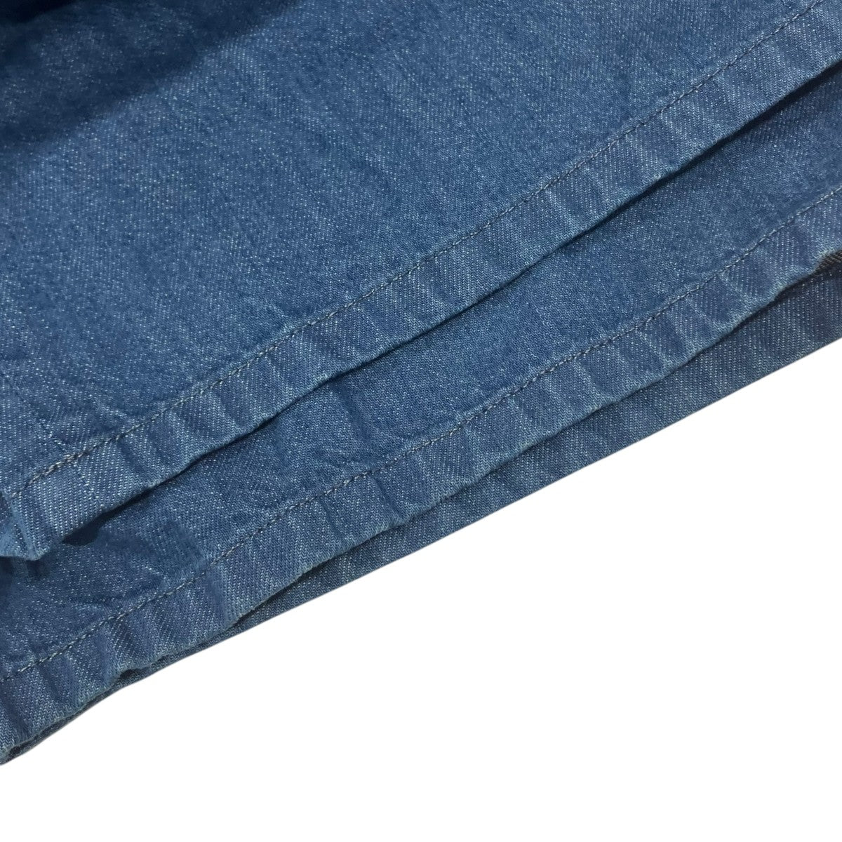 Y’s 26SS8OZ SPOTTED DENIM OVERALLデニムオーバーオールYK-D95-005 古着・中古-4枚目のアイテム画像