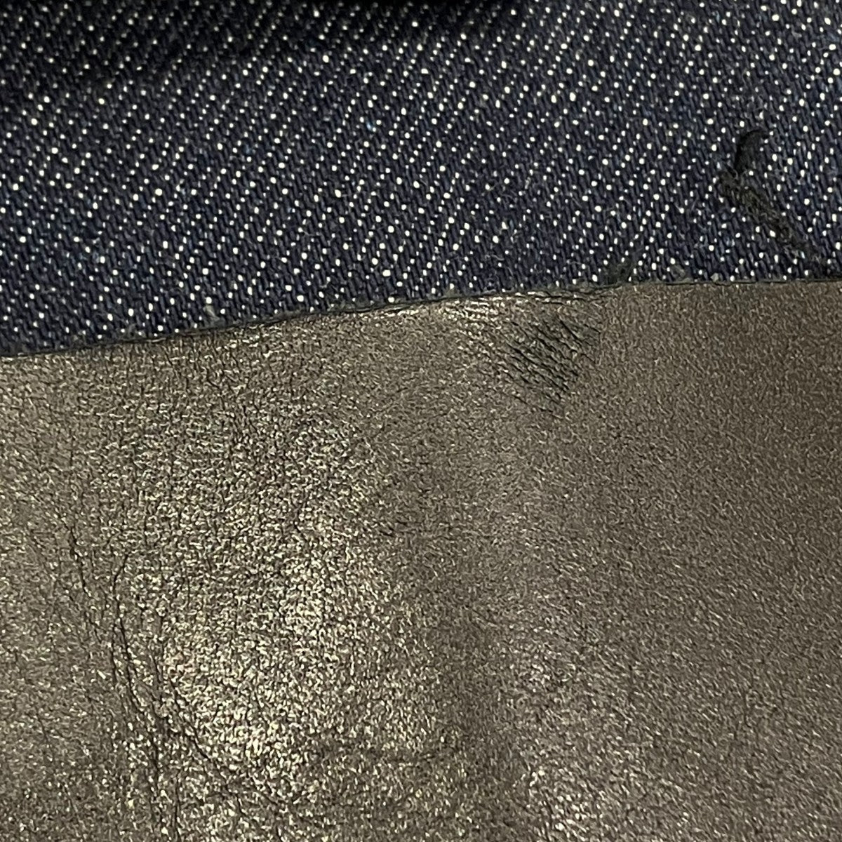 FULLCOUNT×A LEATHER ×A LeatherデニムジャケットALN21F1 古着・中古-8枚目のアイテム画像