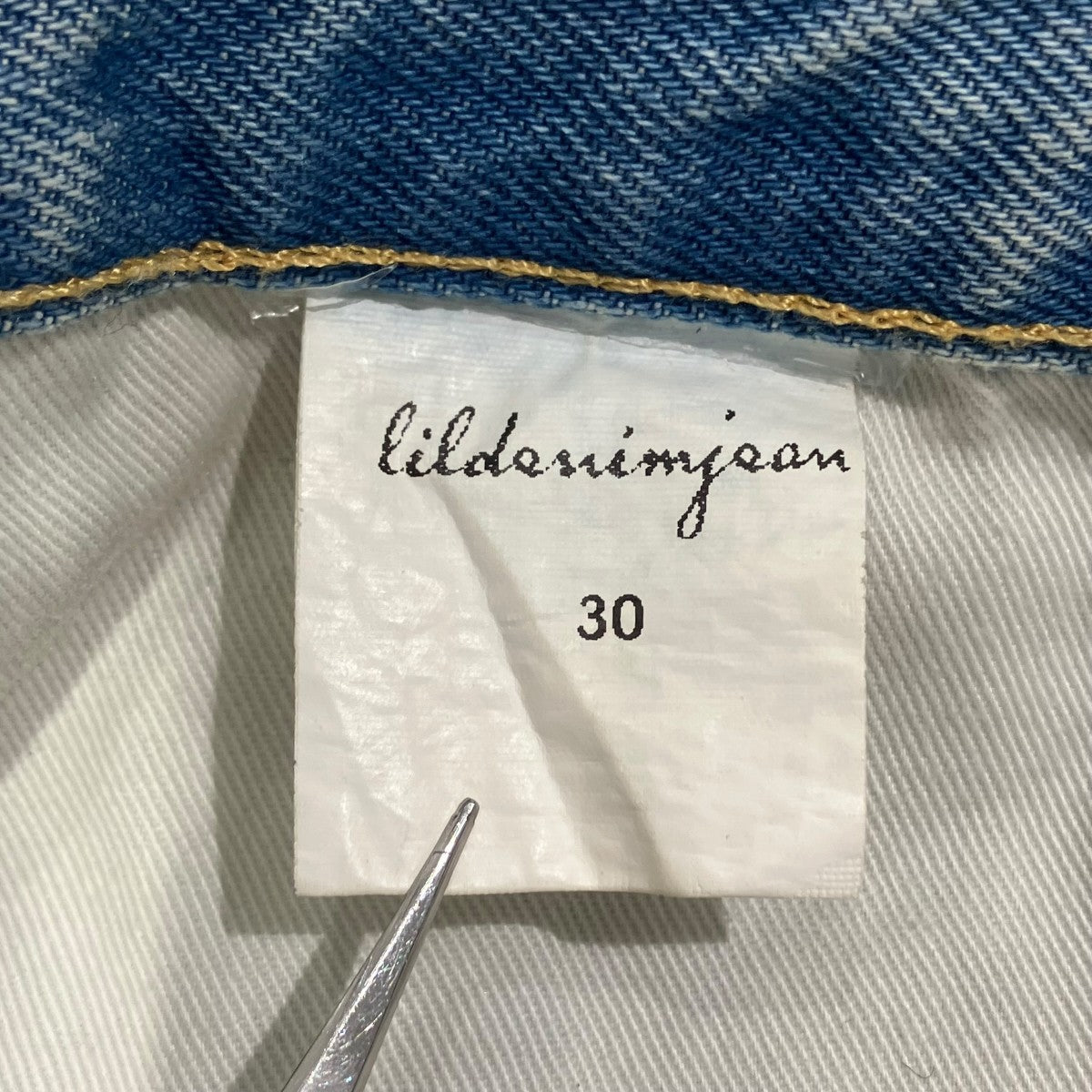 LILDENIMJEAN デニムパンツ 古着・中古-6枚目のアイテム画像