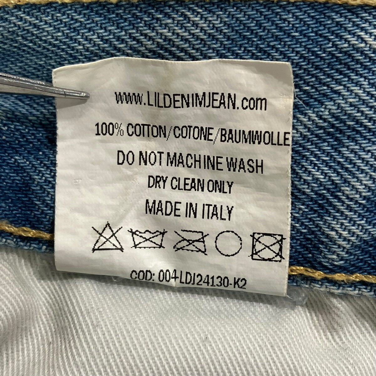 LILDENIMJEAN デニムパンツ 古着・中古-7枚目のアイテム画像