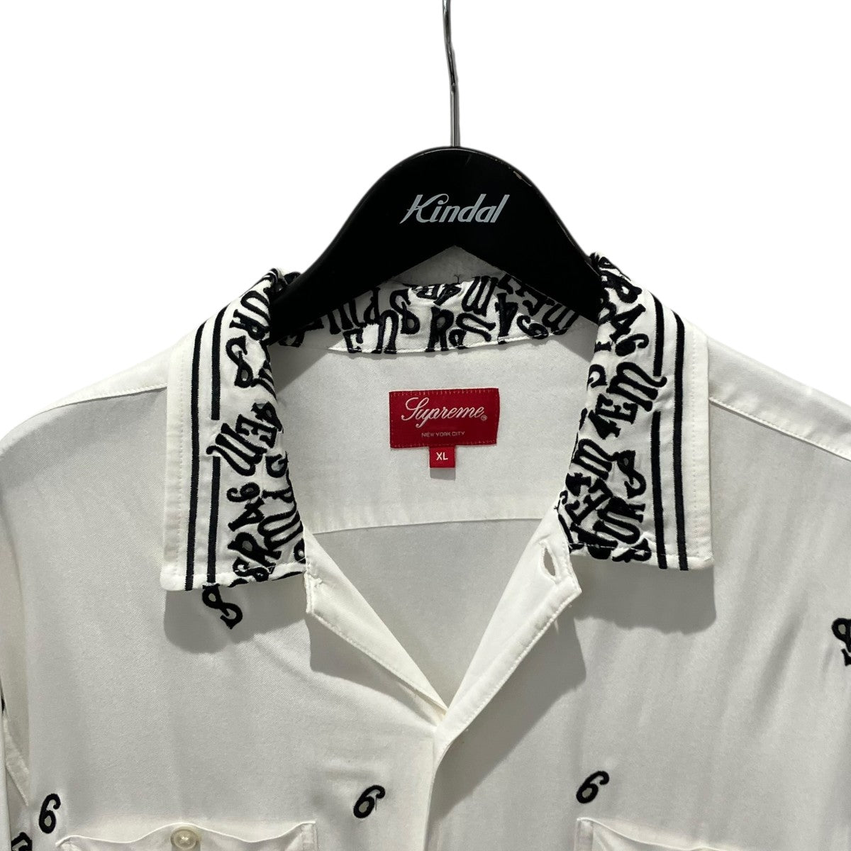 Supreme 23SSNouveau Embroidered S S Shirt半袖シャツ 古着・中古-3枚目のアイテム画像