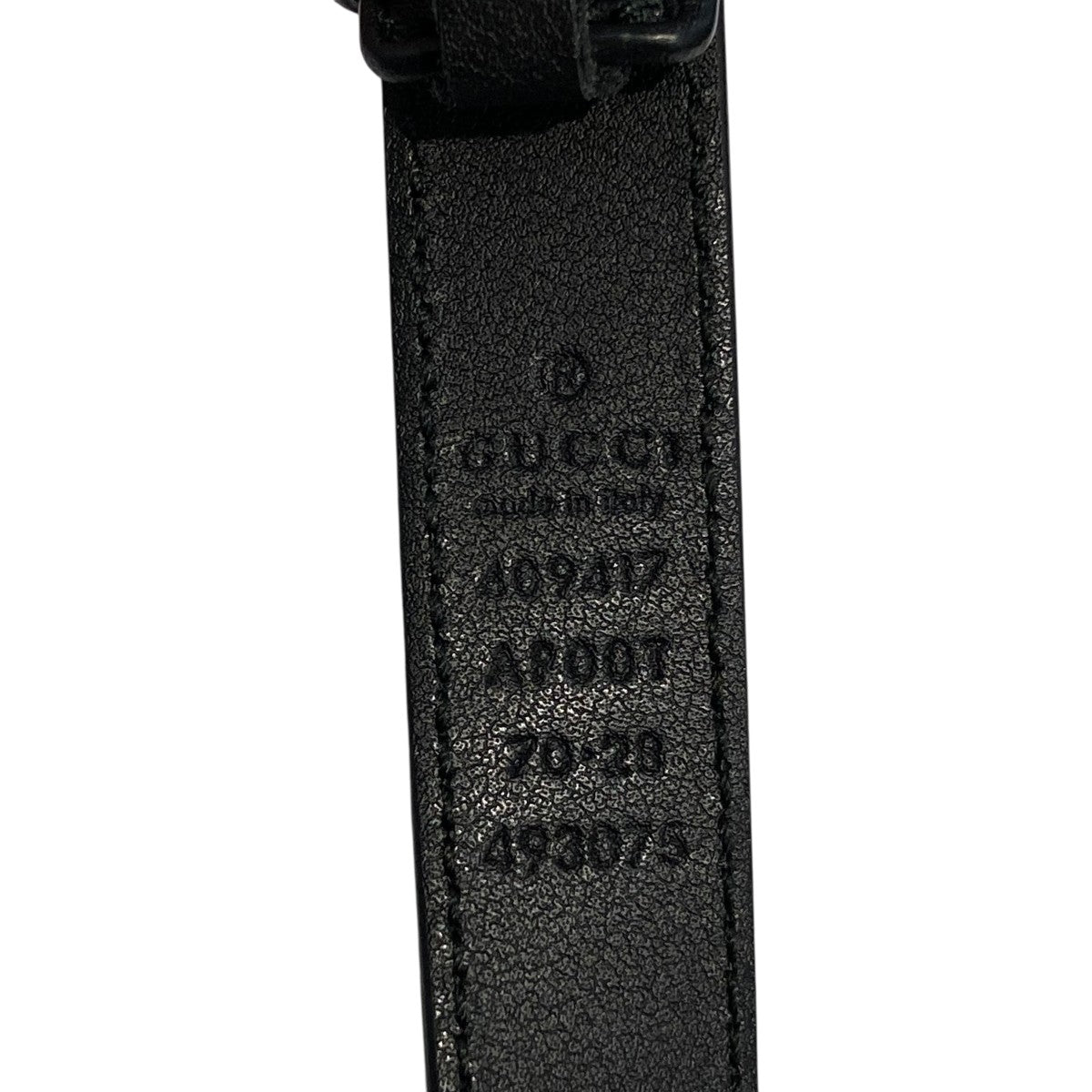 GUCCI ダブルG スリムベルト409417 AP00T 古着・中古-2枚目のアイテム画像