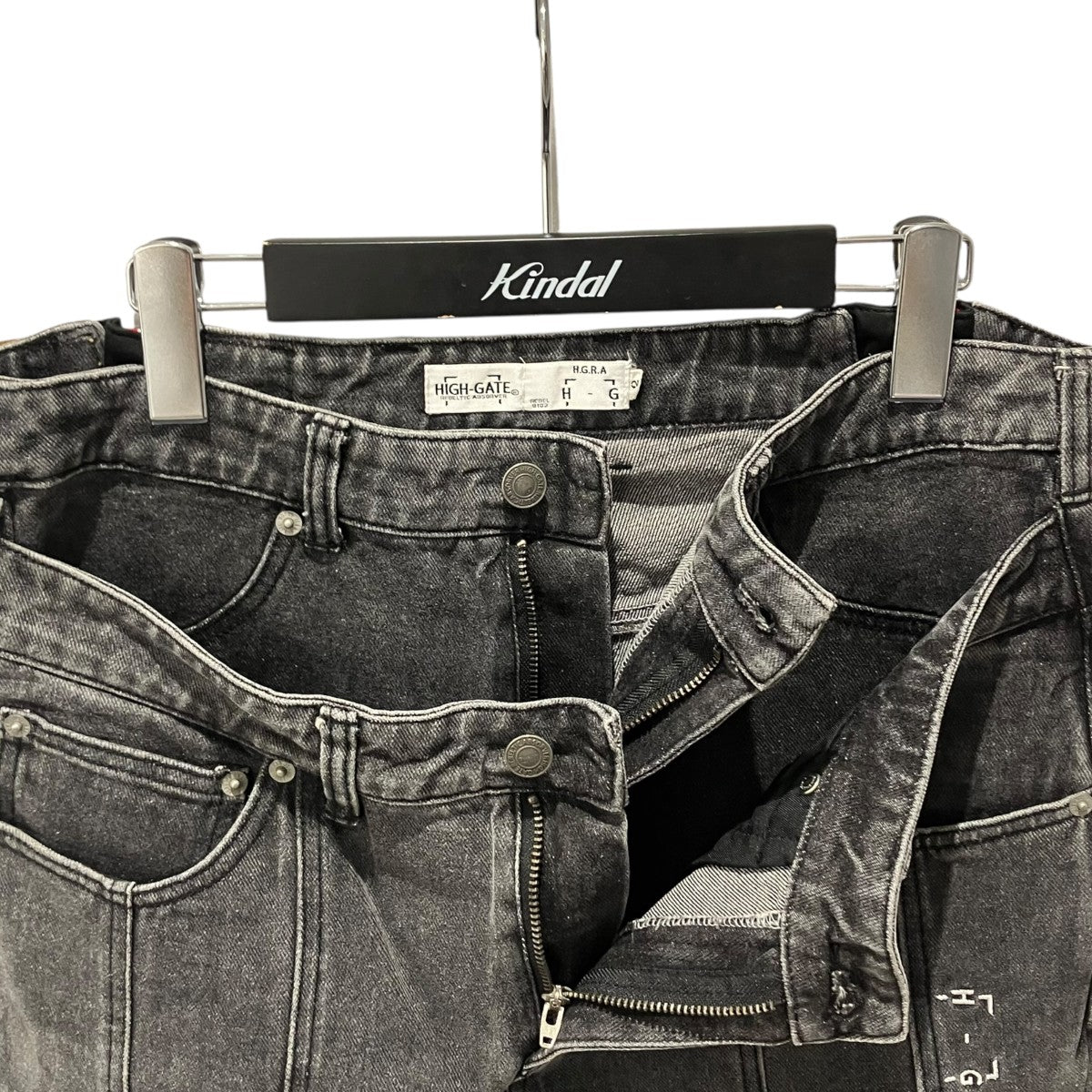 HIGH-GATE 19SSdocking two is one denim pantsデニムパンツ21HG-19SS 古着・中古-3枚目のアイテム画像