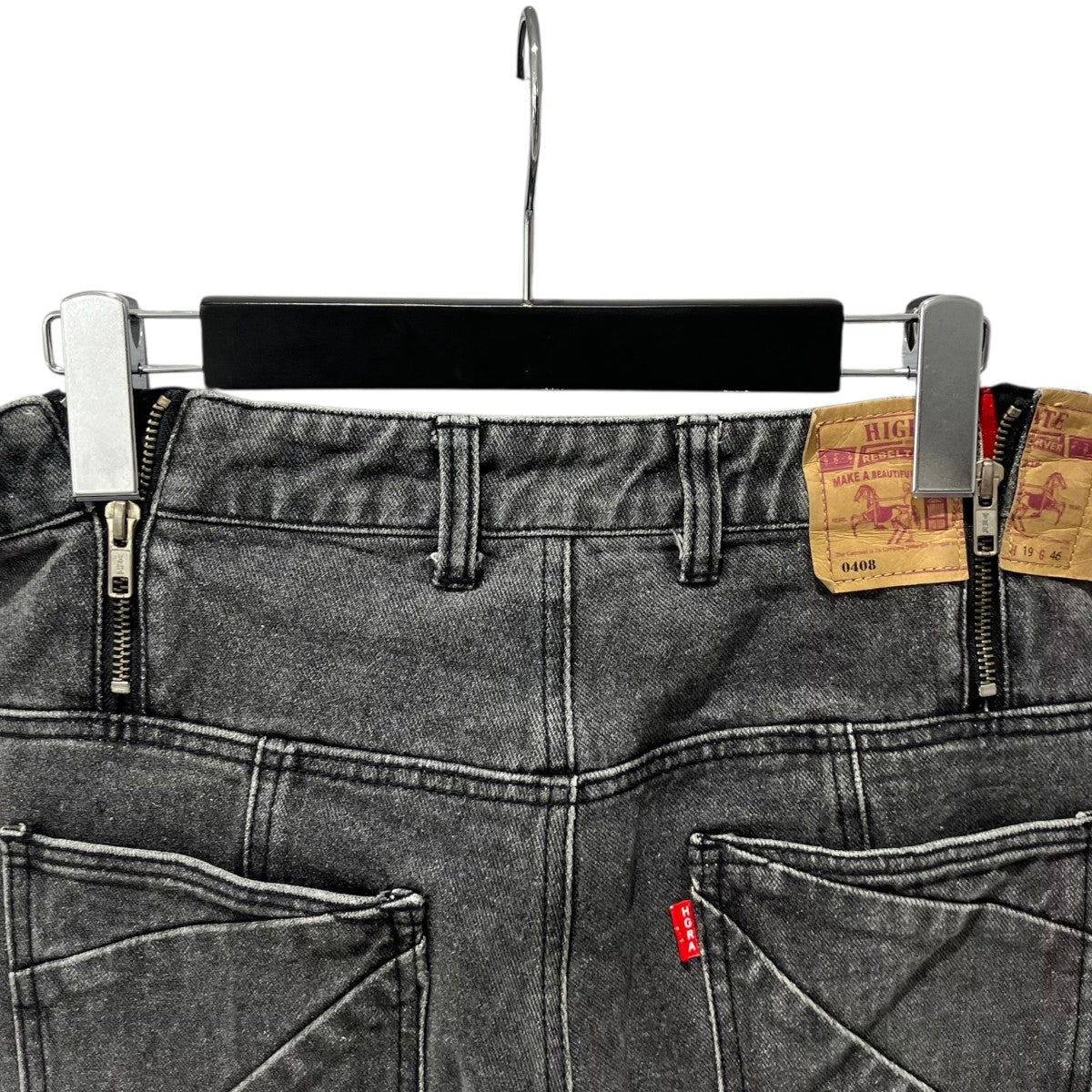 HIGH-GATE 19SSdocking two is one denim pantsデニムパンツ21HG-19SS 古着・中古-5枚目のアイテム画像