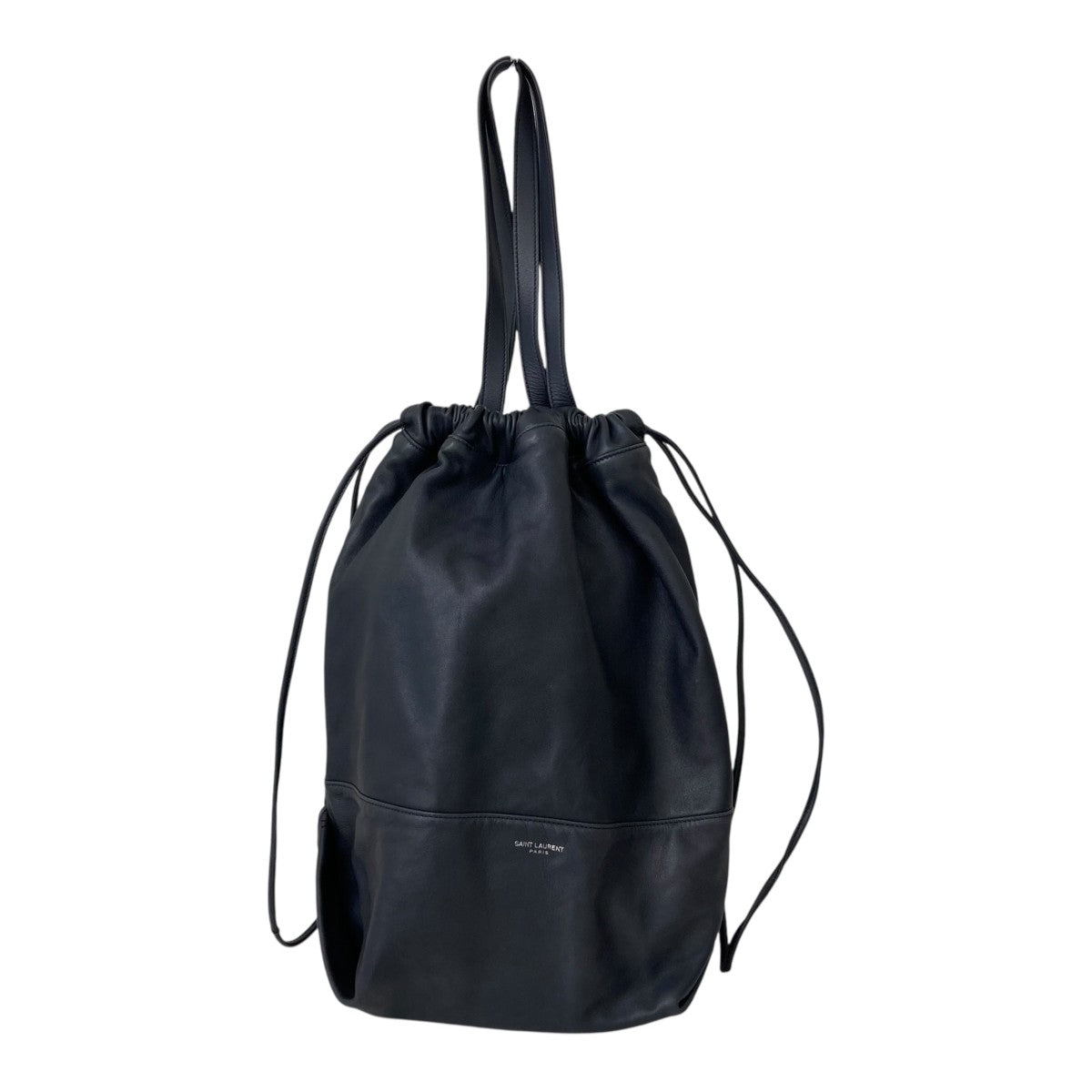 Saint Laurent Paris 巾着トートバッグ551692 古着・中古-1枚目のアイテム画像