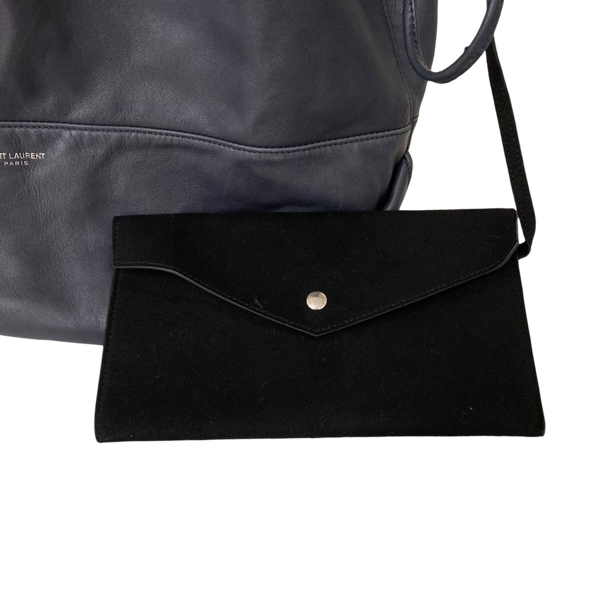 Saint Laurent Paris 巾着トートバッグ551692 古着・中古-6枚目のアイテム画像