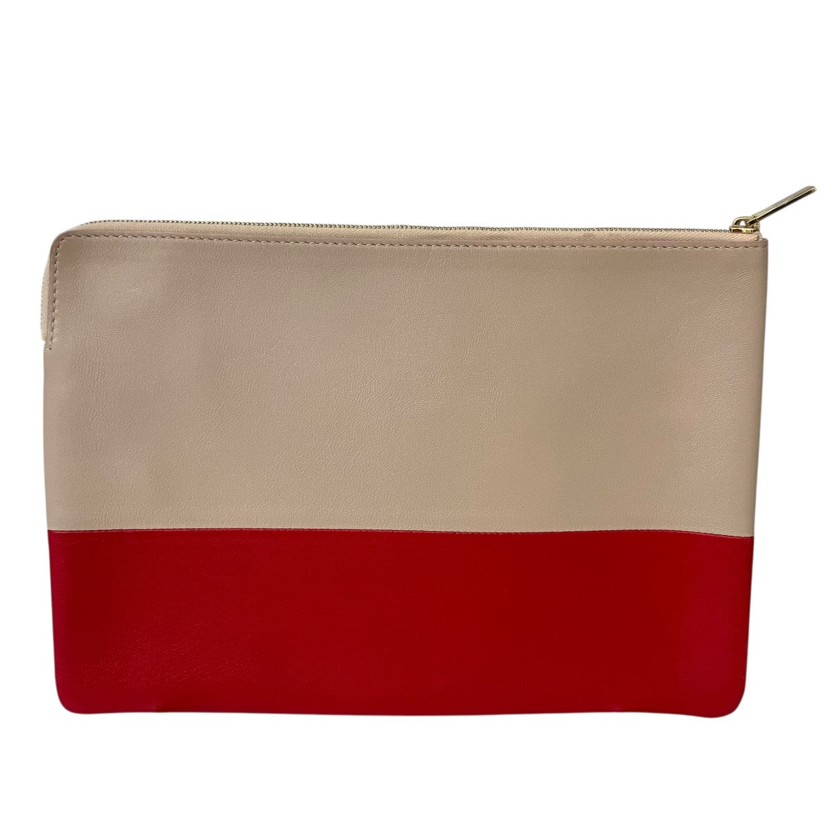 CELINE バイカラークラッチバッグ 古着・中古-2枚目のアイテム画像