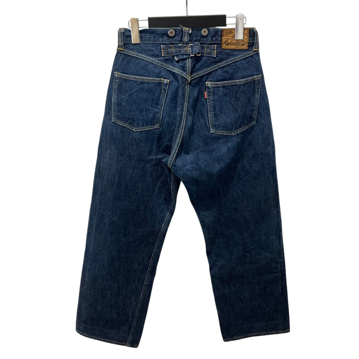 シンチバックデニムデニムパンツ