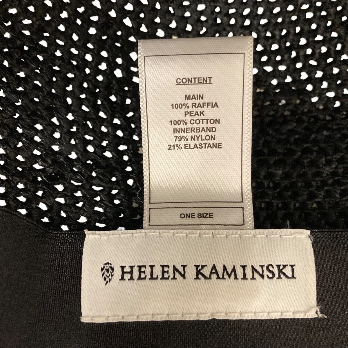 HELEN KAMINSKI Vivetteキャップ 古着・中古-4枚目のアイテム画像