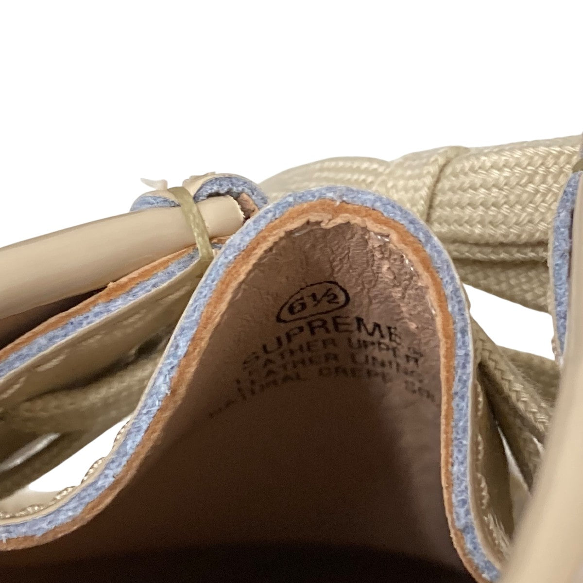 CLARKS×Supreme 25SSPATENT LEATHER WALLABEEパテント ワラビー61713196 古着・中古-6枚目のアイテム画像
