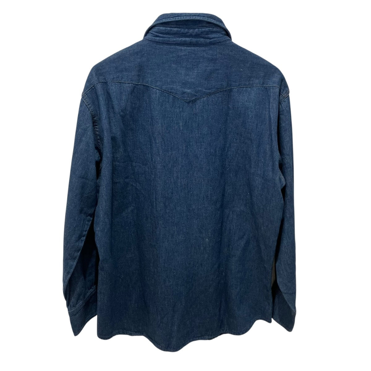 Wrangler(ラングラー) 60s-70s 白タグ デニムウエスタンシャツデニム