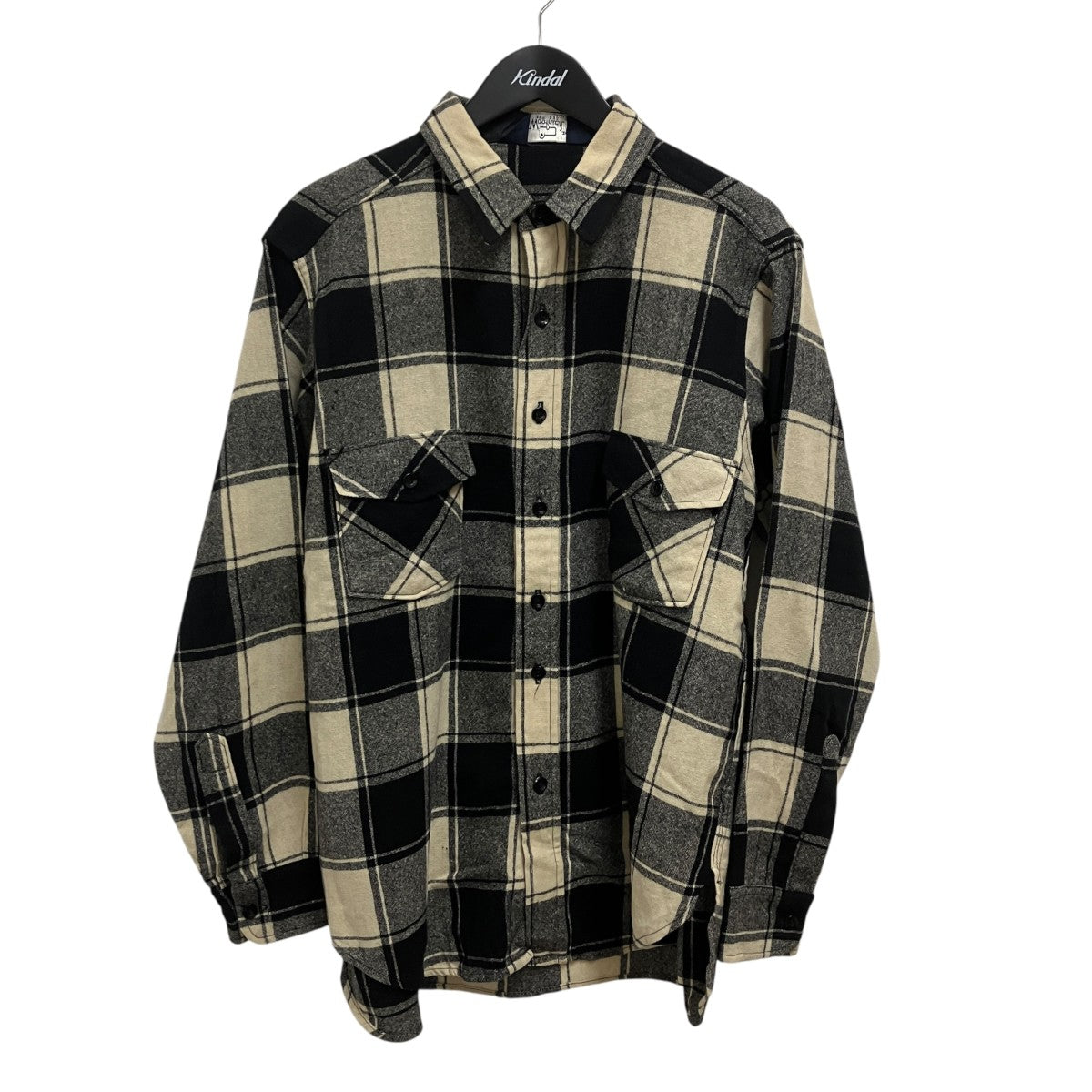 WOOLRICH 80sチェックシャツ 古着・中古-1枚目のアイテム画像