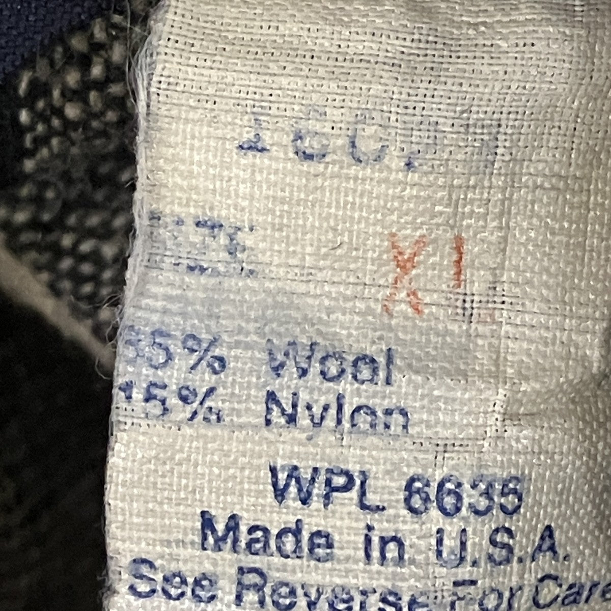 WOOLRICH 80sチェックシャツ 古着・中古-5枚目のアイテム画像