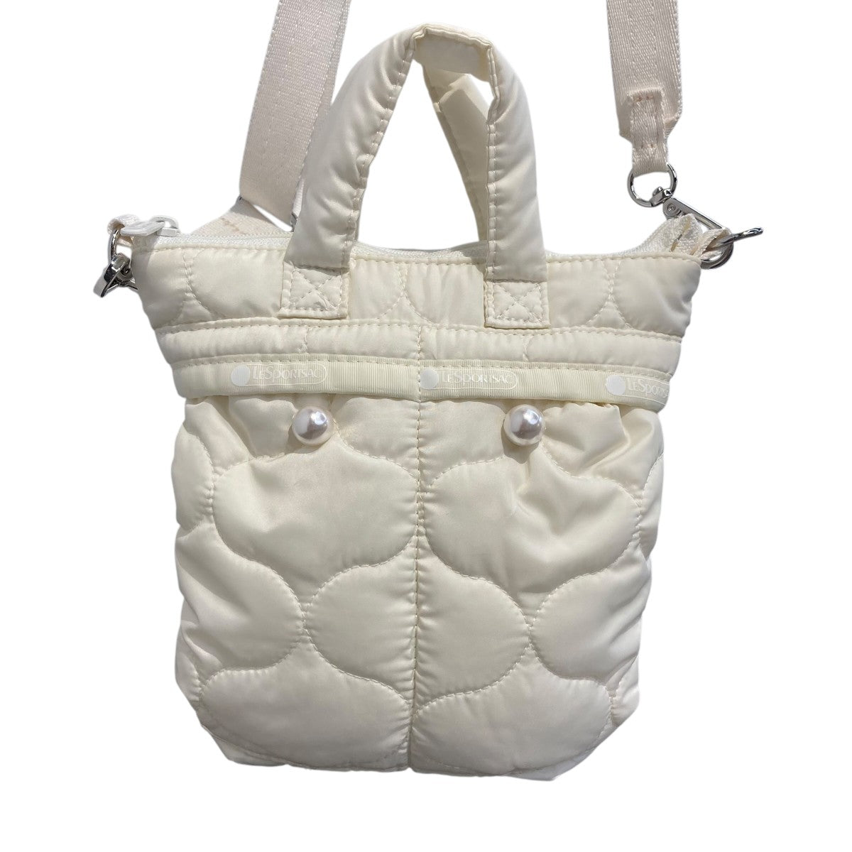 LeSportsac Small Helmet Bag2WAYショルダーバッグ4089 古着・中古-3枚目のアイテム画像