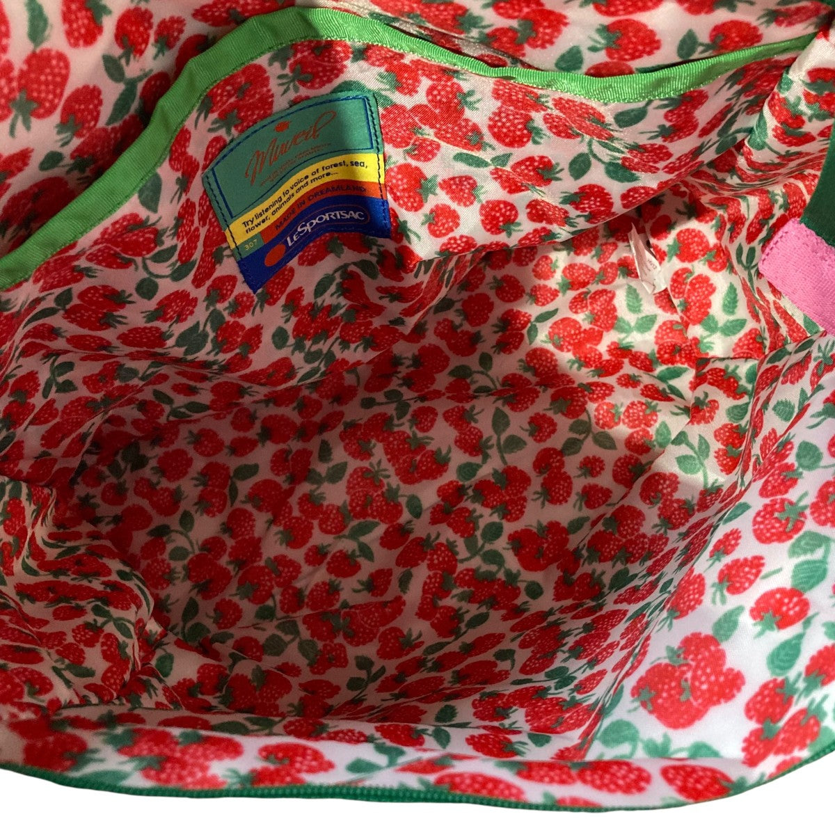 LeSportsac×MUVEIL 22SSLG WEB Book Toteパイソントートバッグ 古着・中古-5枚目のアイテム画像