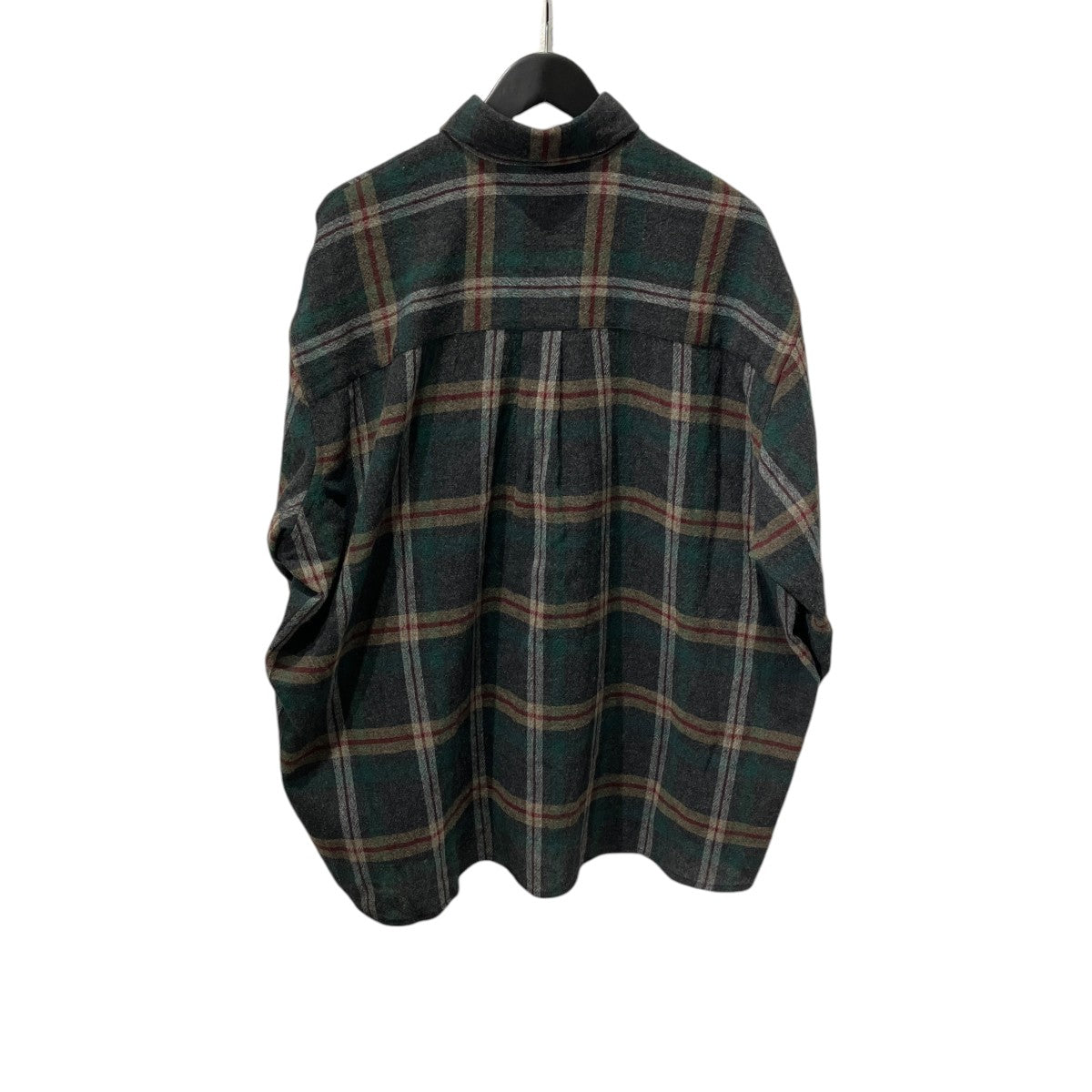 BORROWED BD SHIRTチェックシャツM4222BBG