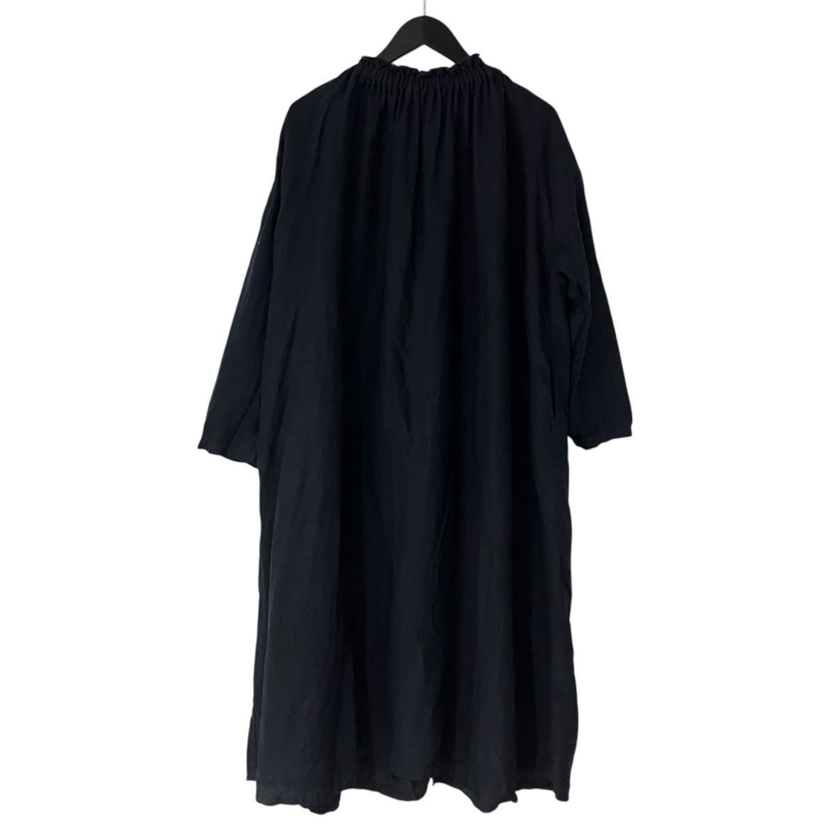 nest Robe リネンシャーリングネックワンピース01171-1101-1 古着・中古-2枚目のアイテム画像