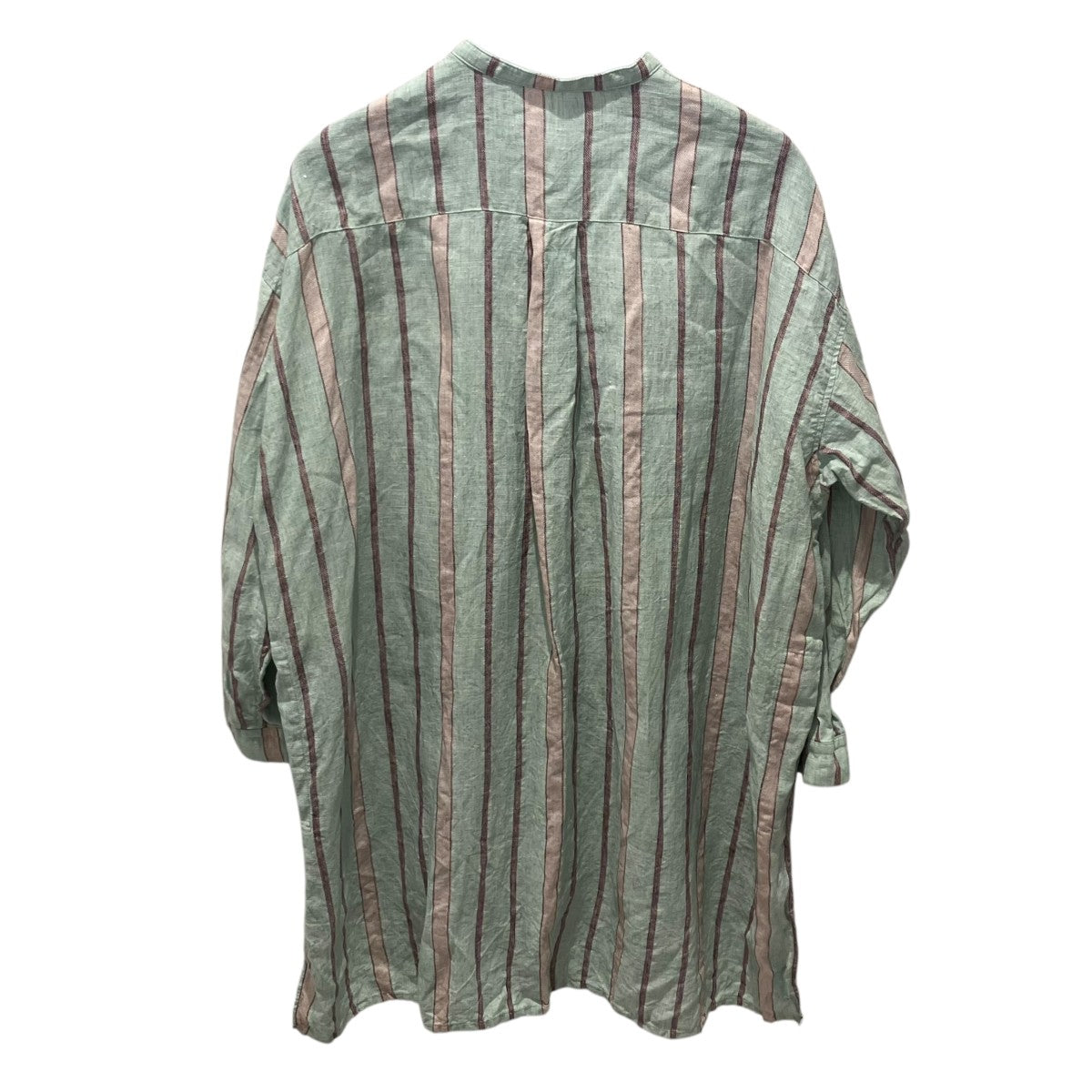 nest Robe リネンマルチストライプ シャツストライプシャツ01231-1012 古着・中古-2枚目のアイテム画像