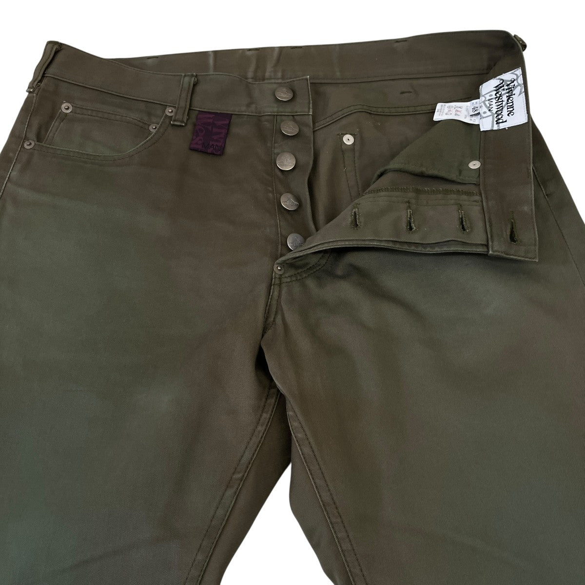 Vivienne Westwood man オーブステッチテーパードパンツVW-V1-83755 古着・中古-3枚目のアイテム画像