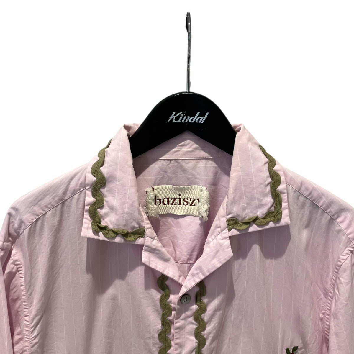 BAZISZT 24SSZAHR SHIRTストライプシャツBAZISZT24SS-1 古着・中古-3枚目のアイテム画像