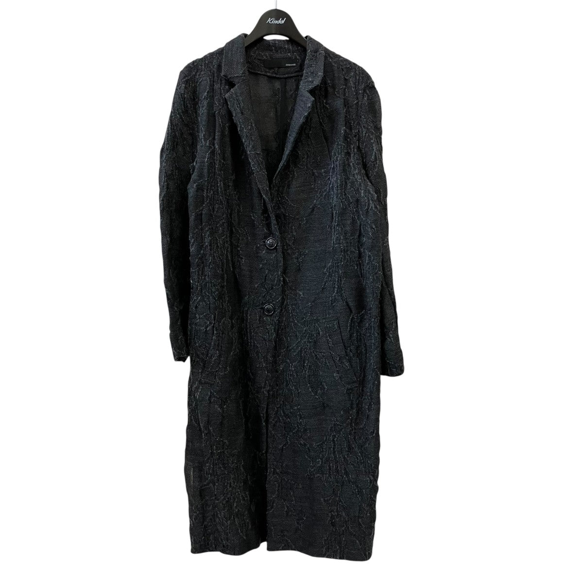 WOOL RAYON LONG COATコート