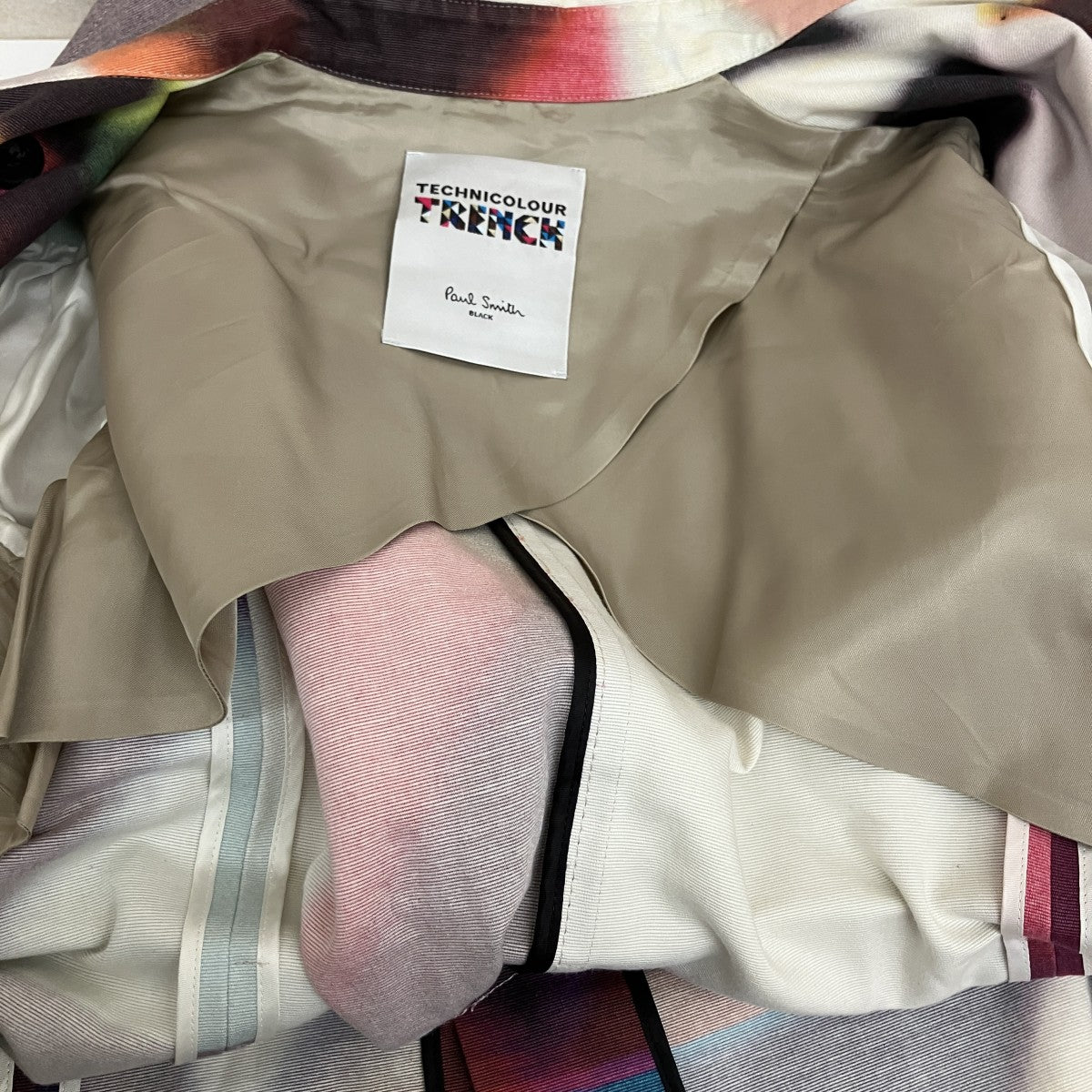 Paul Smith BLACK 品質タグ欠品トレンチコート 古着・中古-6枚目のアイテム画像