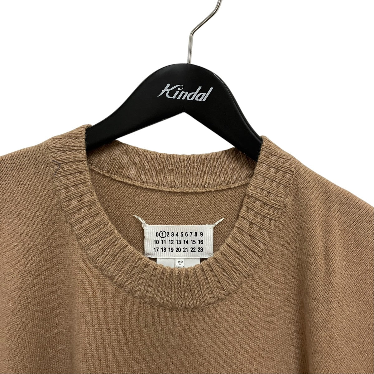 19AWCREWNECK WOOL PONCHO変形ニットS51HA0945
