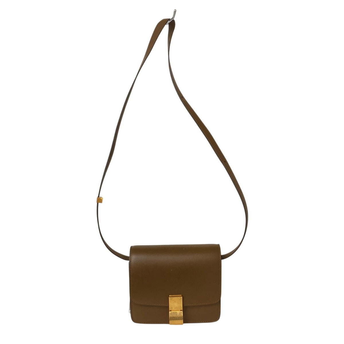 CELINE クラシックボックススモールレザーショルダーバッグ 古着・中古-1枚目のアイテム画像