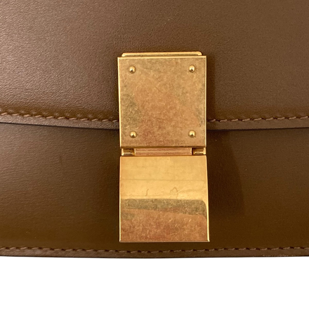 CELINE クラシックボックススモールレザーショルダーバッグ 古着・中古-8枚目のアイテム画像